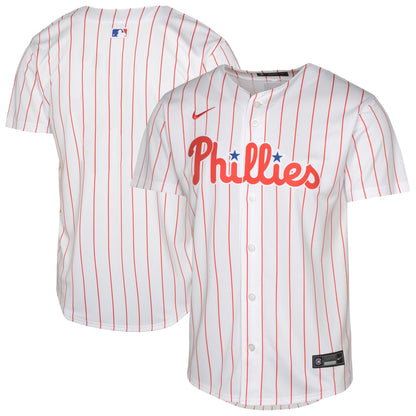 Youth Philadelphia Phillies Nike White Home Limited Baseball Jersey