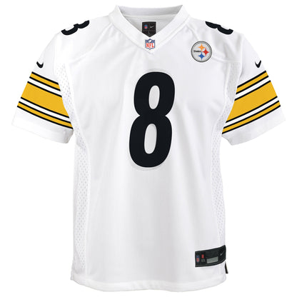 Youth Pittsburgh Steelers Aaron Rodgers Nike White Game Jersey