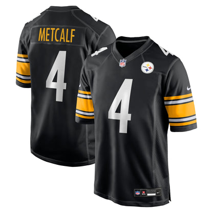 Youth Pittsburgh Steelers DK Metcalf Nike Black Game Jersey