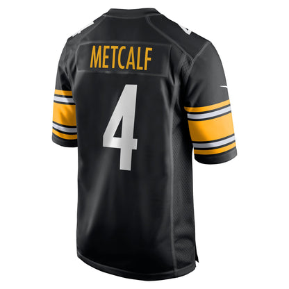 Youth Pittsburgh Steelers DK Metcalf Nike Black Game Jersey