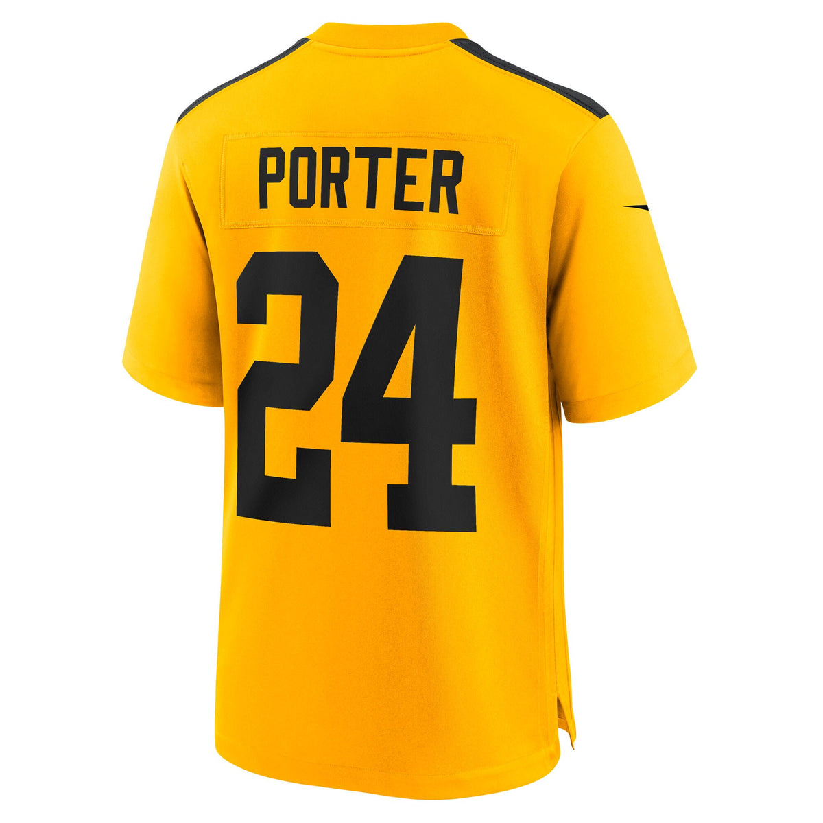 Youth Pittsburgh Steelers Joey Porter Jr. Nike Gold Alternate 1933 Throwback Game Jersey