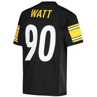 Youth Pittsburgh Steelers T.J. Watt Black Replica Jersey