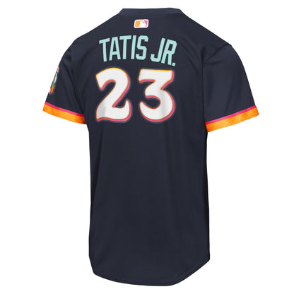 Youth San Diego Padres Fernando Tatis Jr. Nike Obsidian 2026 City Connect Stadium Jersey