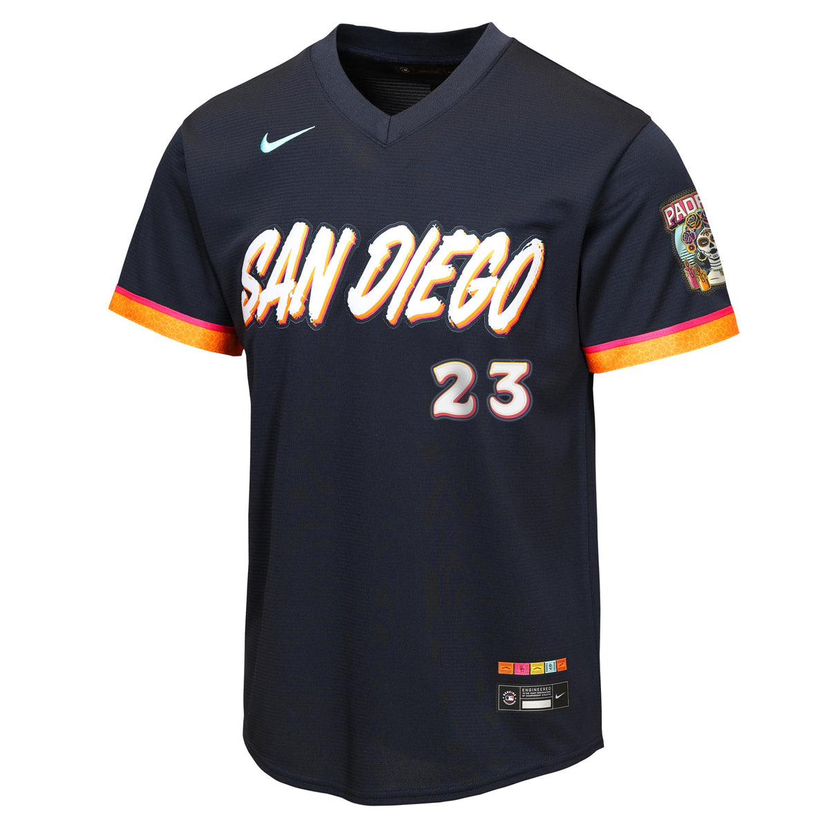 Youth San Diego Padres Fernando Tatis Jr. Nike Obsidian 2026 City Connect Stadium Jersey