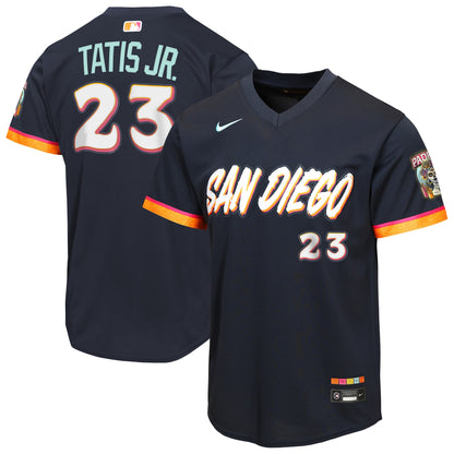 Youth San Diego Padres Fernando Tatis Jr. Nike Obsidian 2026 City Connect Stadium Jersey