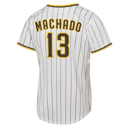 Youth San Diego Padres Manny Machado Nike White Home Replica Player Jersey