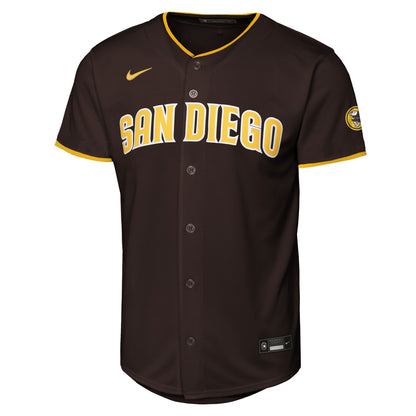 Youth San Diego Padres Nike Brown Home Stadium Jersey
