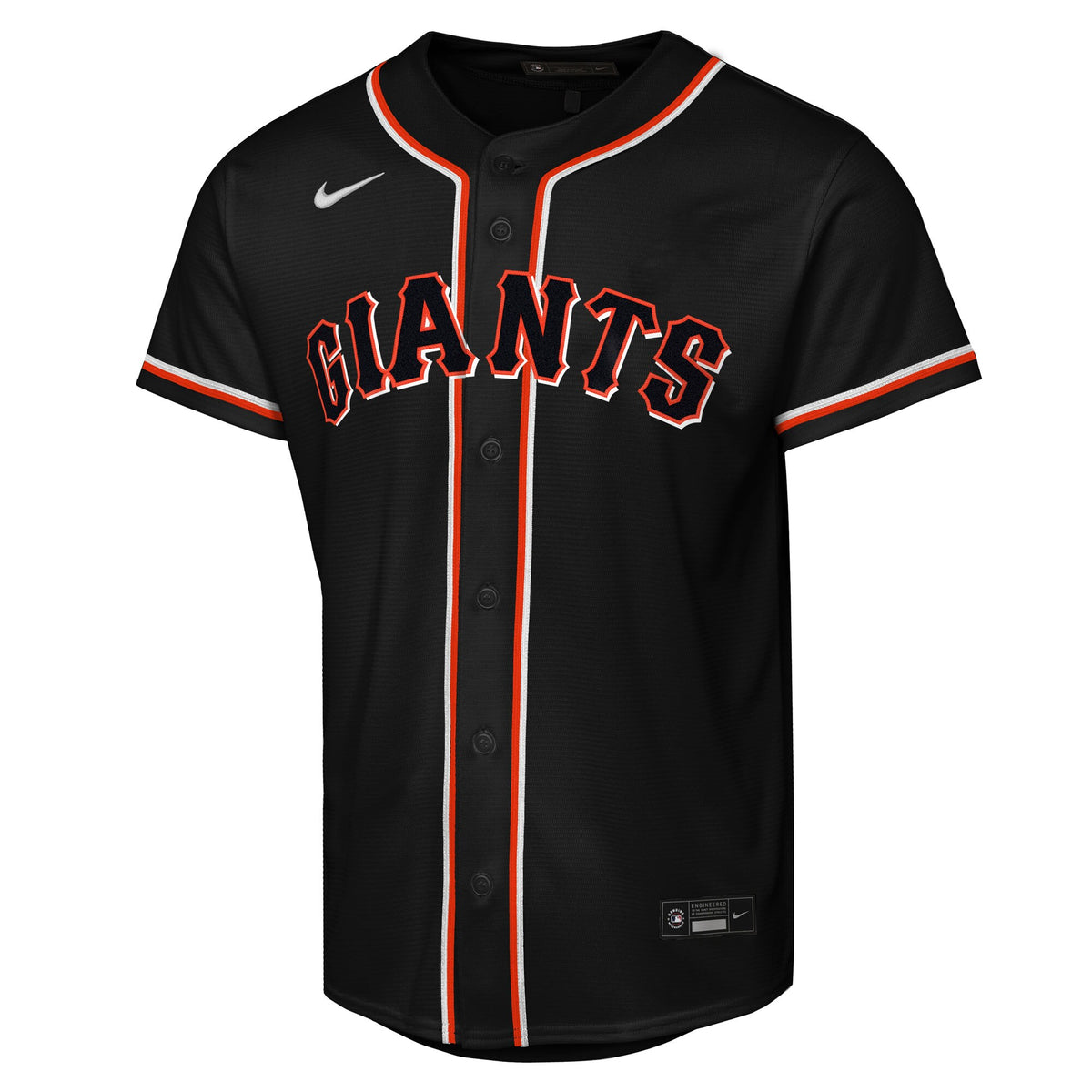 Youth San Francisco Giants Matt Chapman Nike Black Fashion Replica Player Jersey
