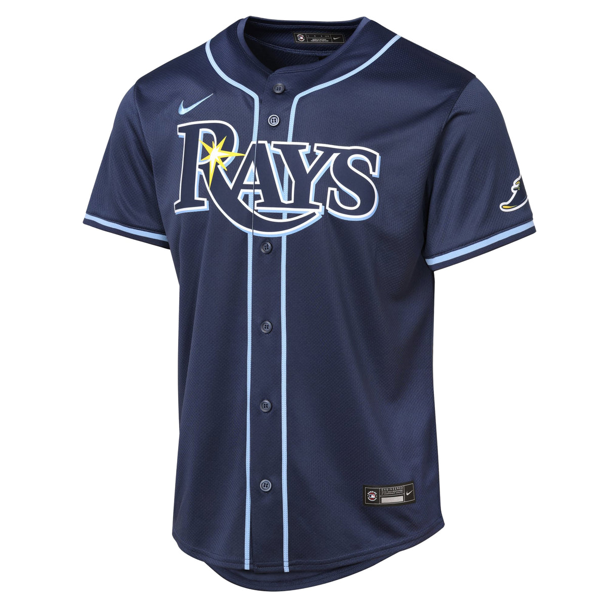 Youth Tampa Bay Rays Navy Road Limited Jersey