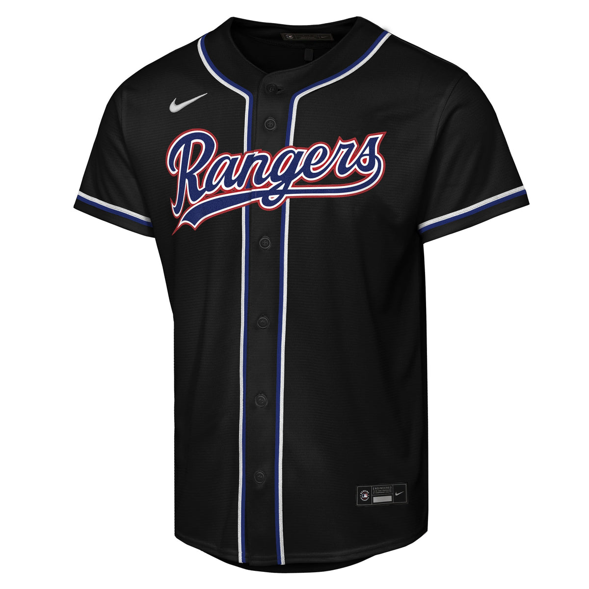 Youth Texas Rangers Corey Seager Nike Black Fashion Replica Player Jersey