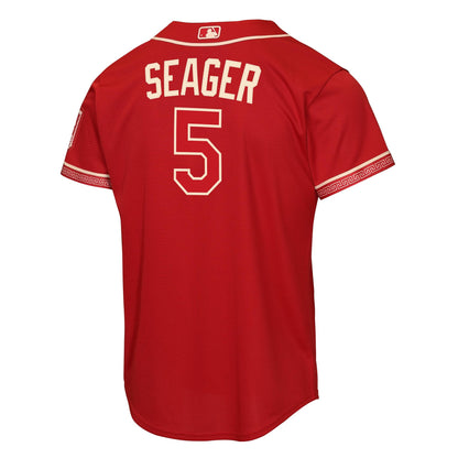 Youth Texas Rangers Corey Seager Nike Red 2026 City Connect Stadium Jersey