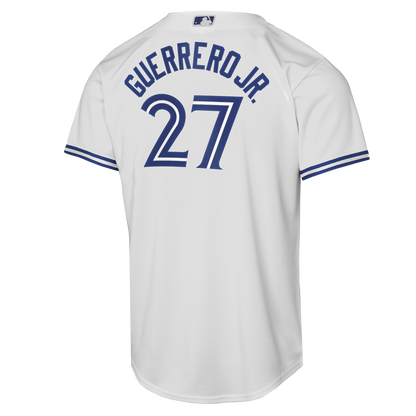 Youth Toronto Blue Jays Vladimir Guerrero Jr. Nike White Home Baseline Jersey