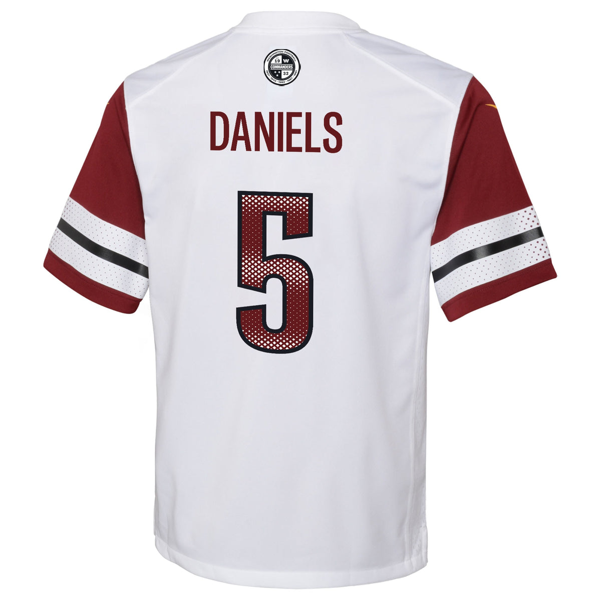 Youth Washington Commanders Jayden Daniels Nike White Game Jersey