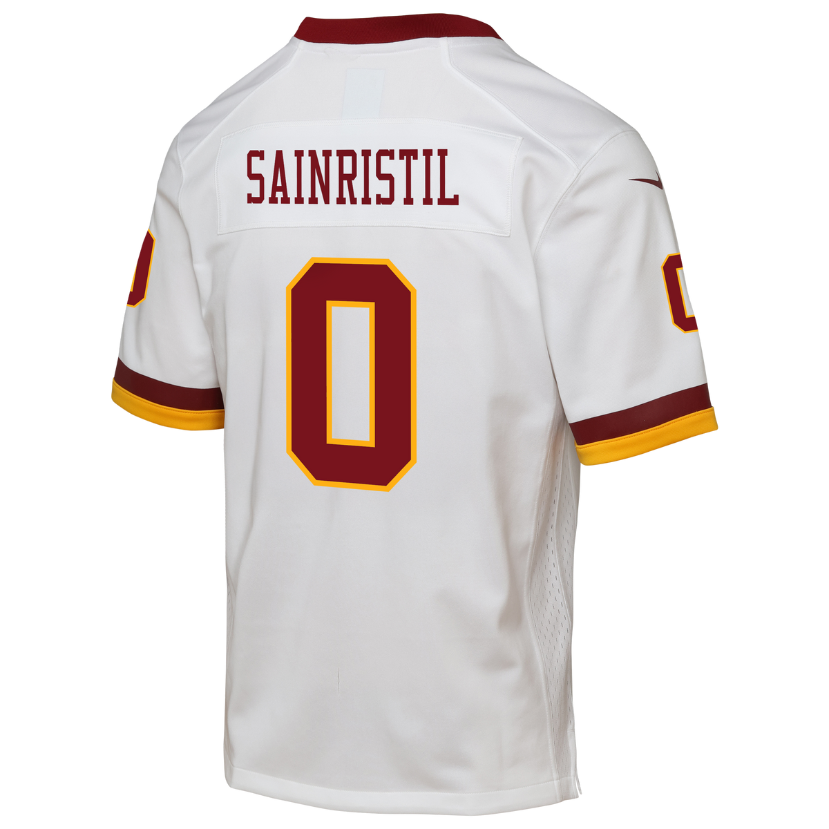 Youth Washington Commanders Mike Sainristil Nike White Alternate 2 Game Jersey