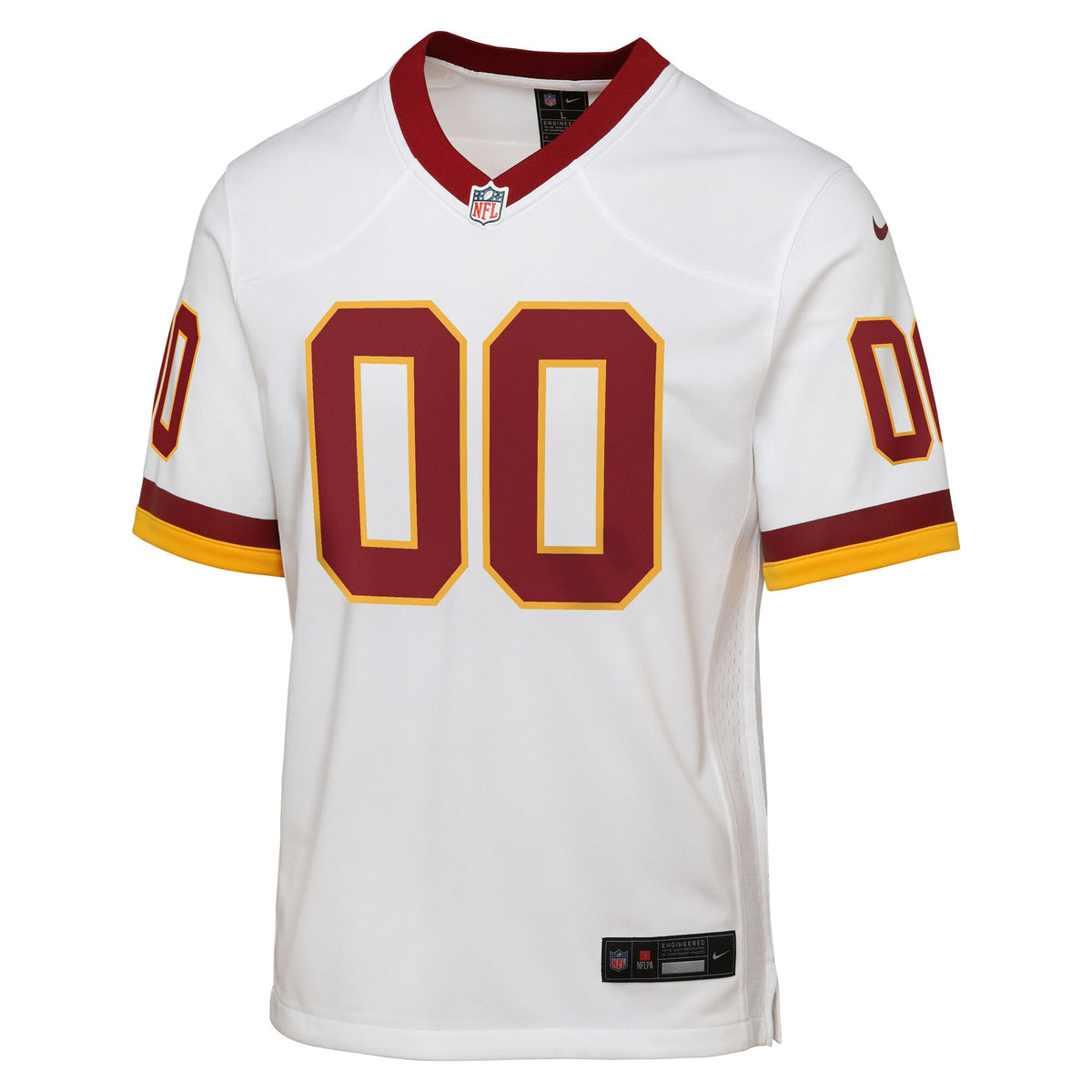 Youth Washington Commanders Nike White Game Super Bowl Era Custom Jersey