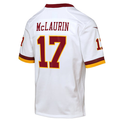 Youth Washington Commanders Terry McLaurin Nike White Game Super Bowl Era Jersey