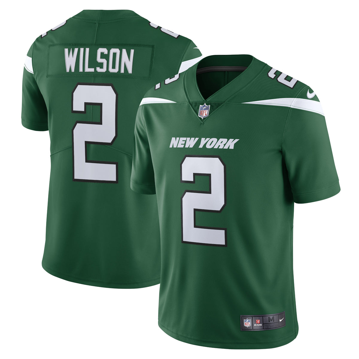 Zach Wilson New York Jets Nike Vapor Limited Jersey Gotham Green