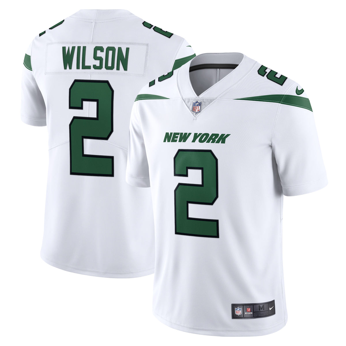 Zach Wilson New York Jets Nike Vapor Limited Jersey Spotlight White