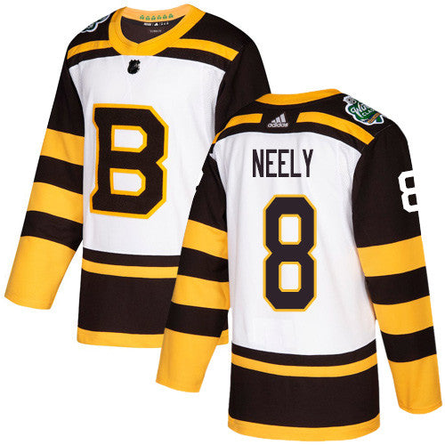 Adidas Bruins 8 Cam Neely White Authentic 2019 Winter Classic Stitched Nhl Jersey