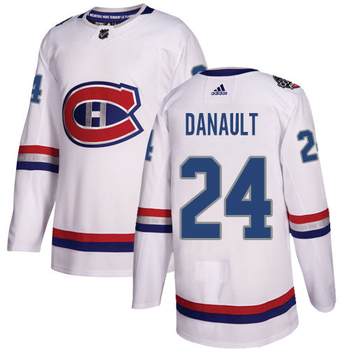 Adidas Canadiens 24 Phillip Danault White Authentic 2017 100 Classic Stitched Nhl Jersey