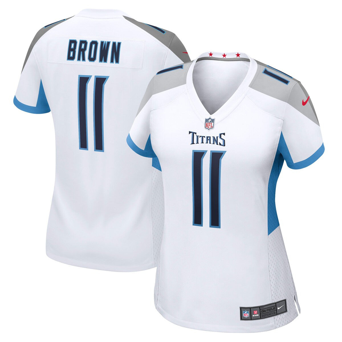 Aj Brown Tennessee Titans Nike Womens Game Jersey White