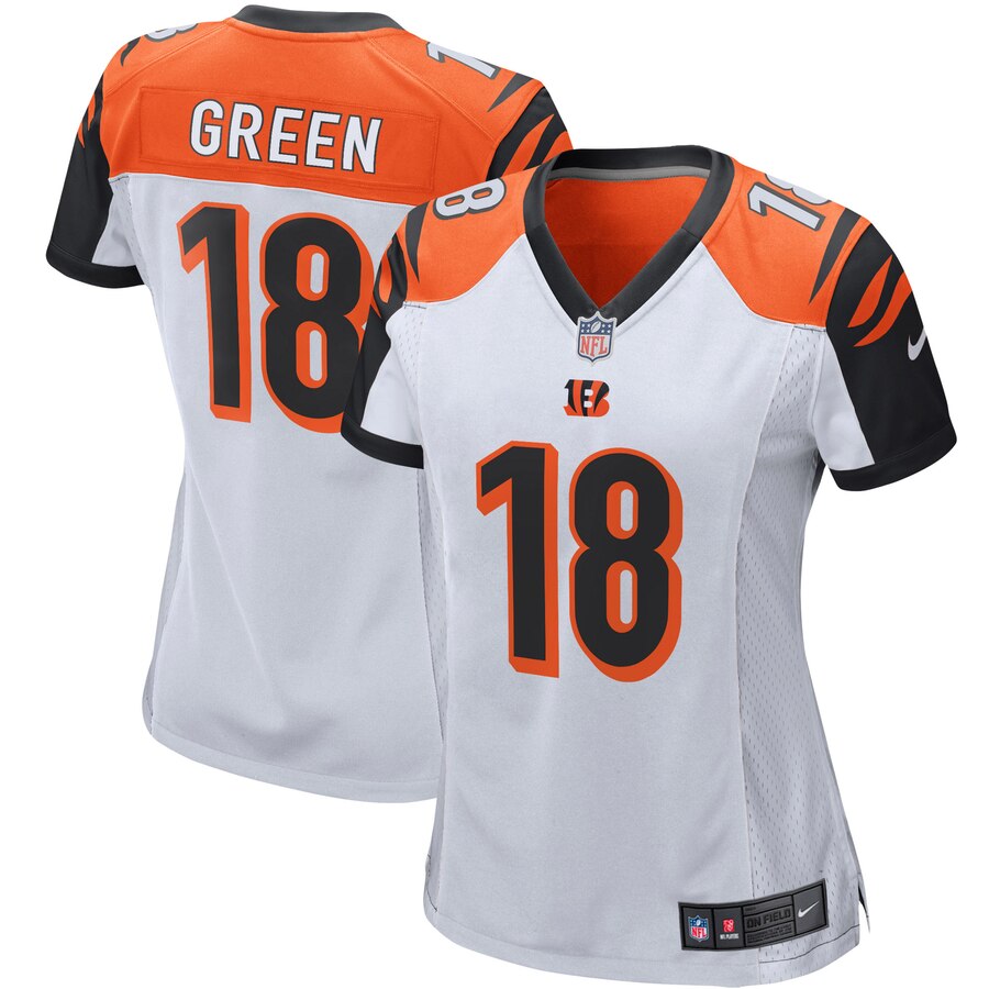 Aj Green Cincinnati Bengals Nike Womens Game Jersey White