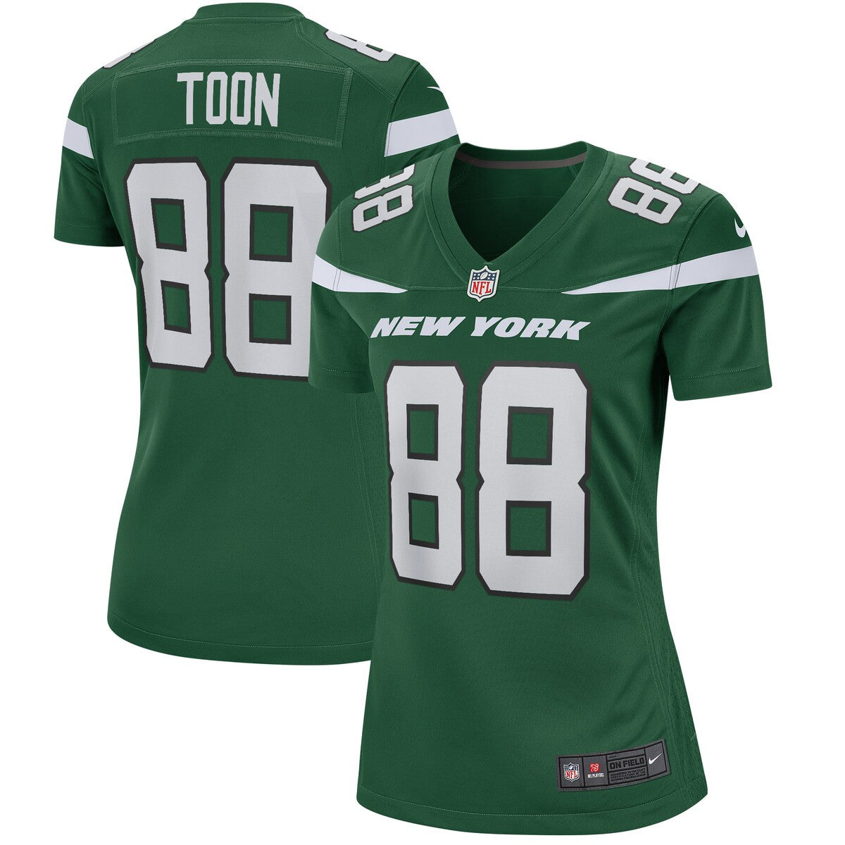 Al Toon New York Jets Nike Womens Game Retired Player Jersey Gotham Green