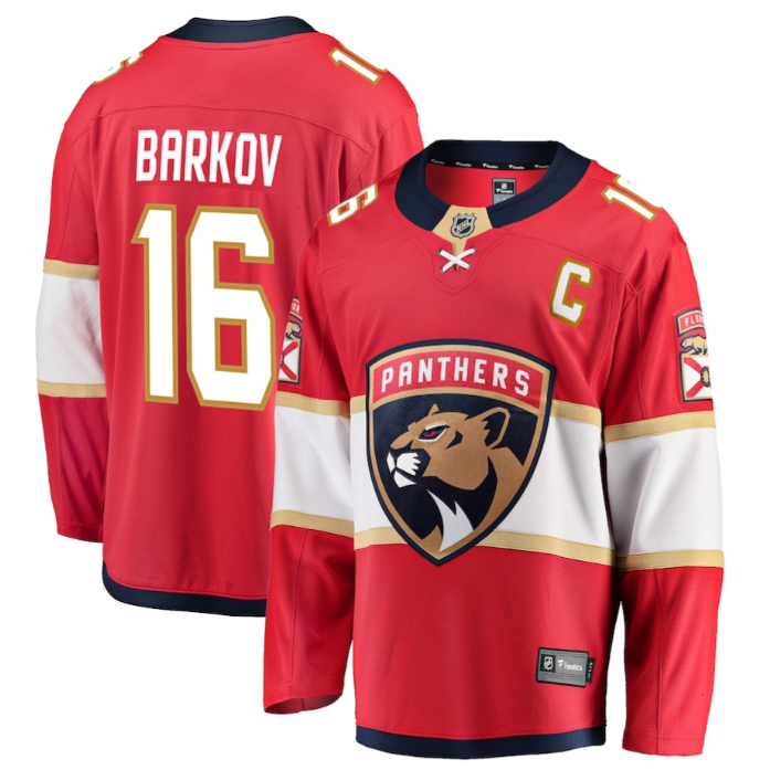 Aleksander Barkov 16 Florida Panthers 2025 Breakaway Player Men Jersey