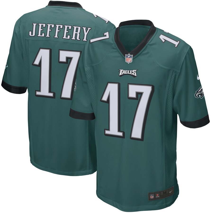 Alshon Jeffery Philadelphia Eagles Nike Game Jersey Green
