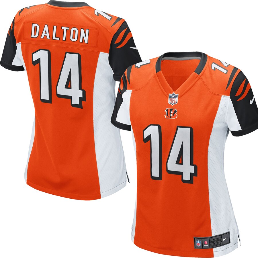 Andy Dalton Cincinnati Bengals Nike Womens Game Jersey Orange