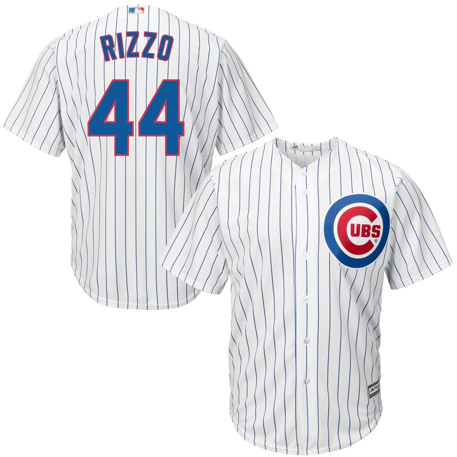 Anthony Rizzo Chicago Cubs Majestic Cool Base Player Jersey White