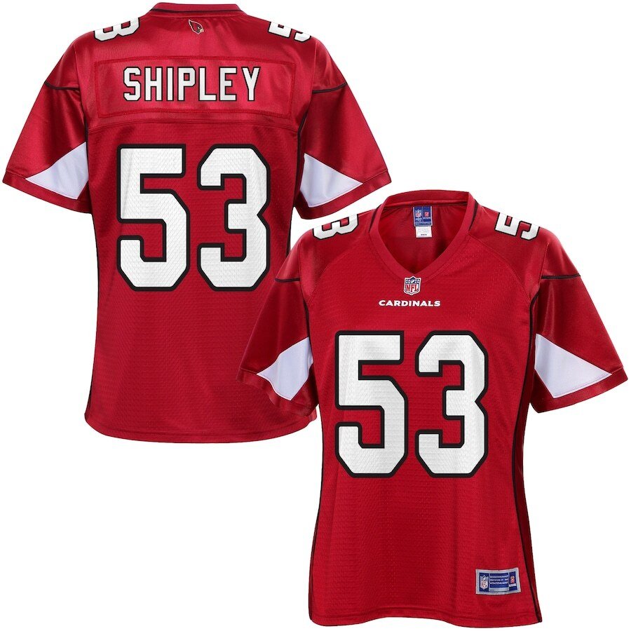 Aq Shipley Arizona Cardinals Nfl Pro Line Womens Team Color Jersey Cardinal