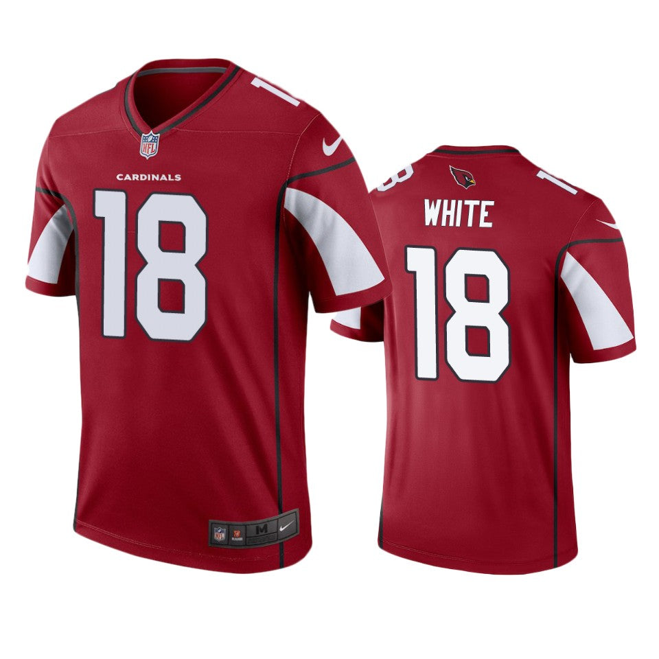 Arizona Cardinals 18 Kevin White Cardinal Legend Jersey Mens