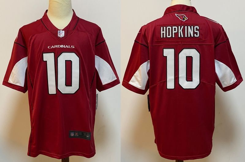 Arizona Cardinals Deandre Hopkins 10 Nfl 2020 Red Jersey