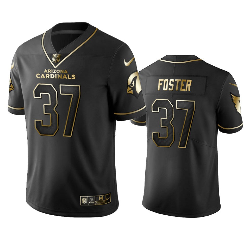 Arizona Cardinals Dj Foster Black Golden Edition 2019 Vapor Untouchable Limited Jersey Mens