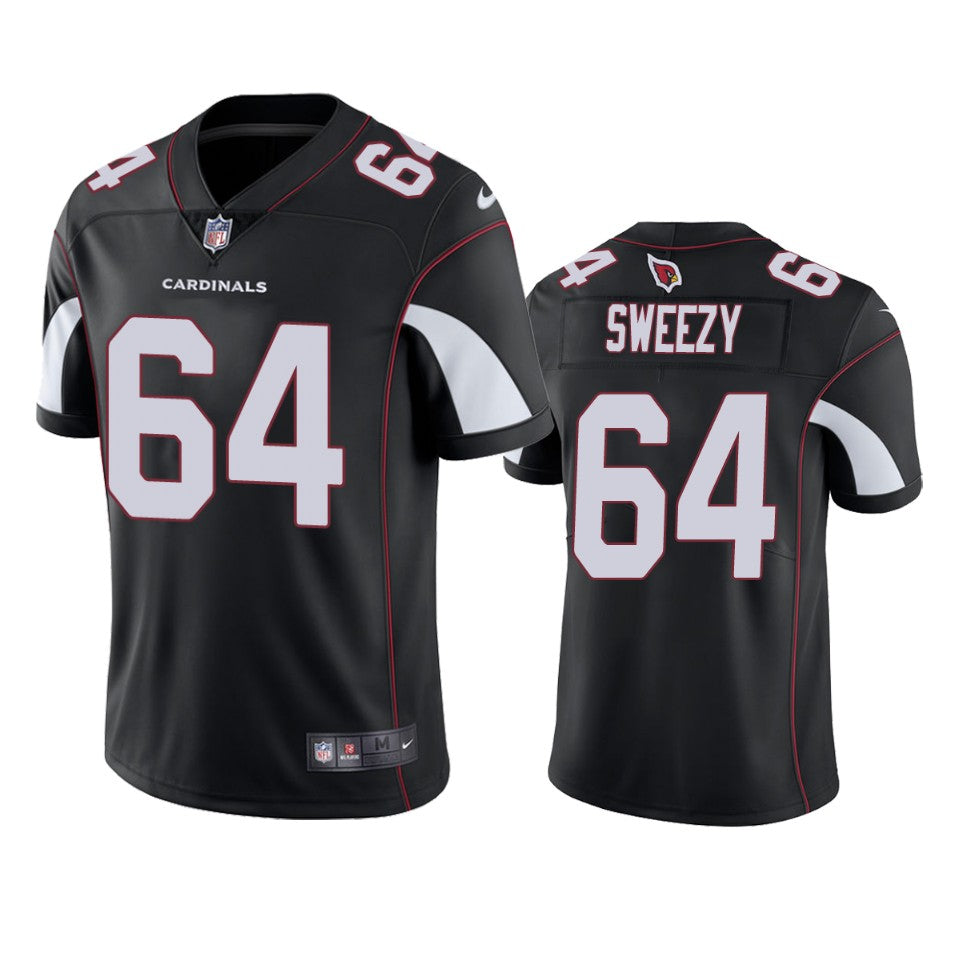 Arizona Cardinals Jr Sweezy Black Vapor Limited Jersey