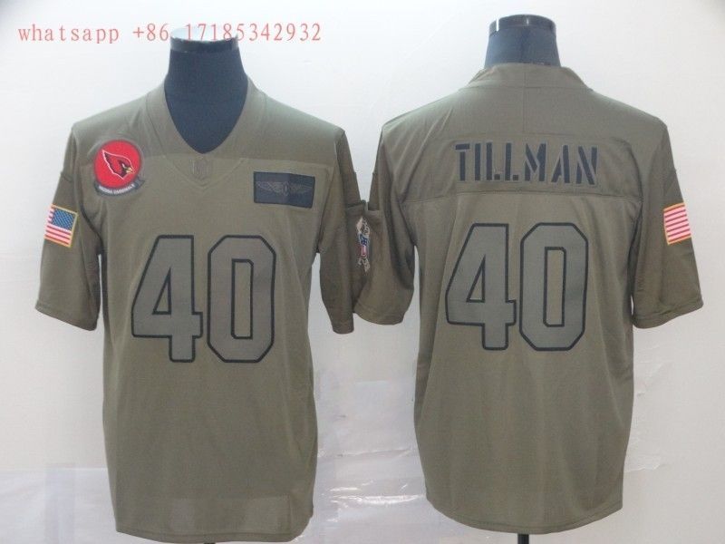 Arizona Cardinals Pat Tillman 40 2020 Nfl Grey Jersey Jersey