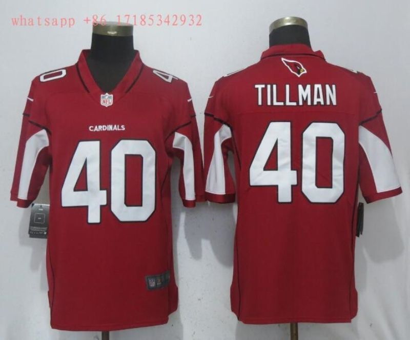 Arizona Cardinals Pat Tillman 40 2020 Nfl Red Jersey Jersey