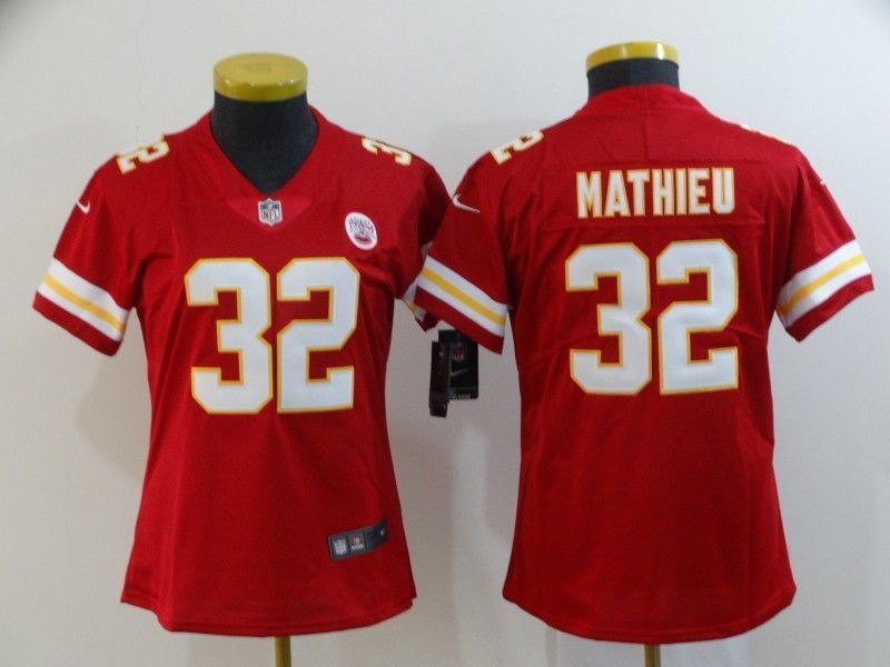 Arizona Cardinals Tyrann Mathieu 32 Nfl 2020 Crimson Womens Jersey