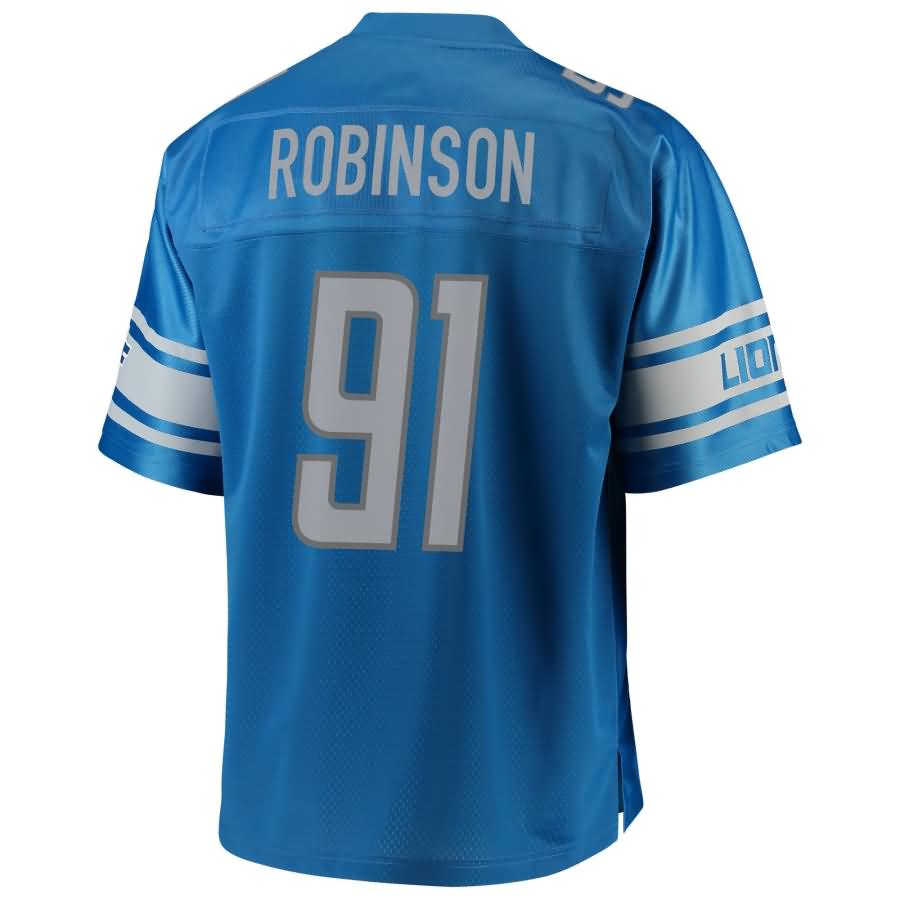 Ashawn Robinson Detroit Lions Nfl Pro Line Team Color Player Jersey Blue