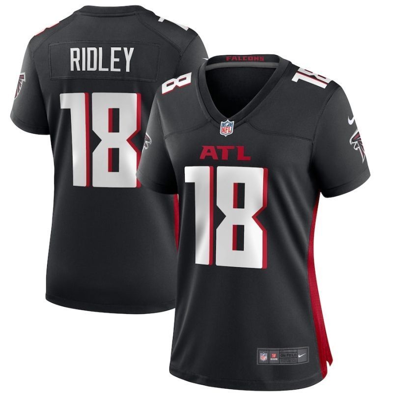 Atlanta Falcons Calvin Ridley 18 Nfl 2020 Black Jersey