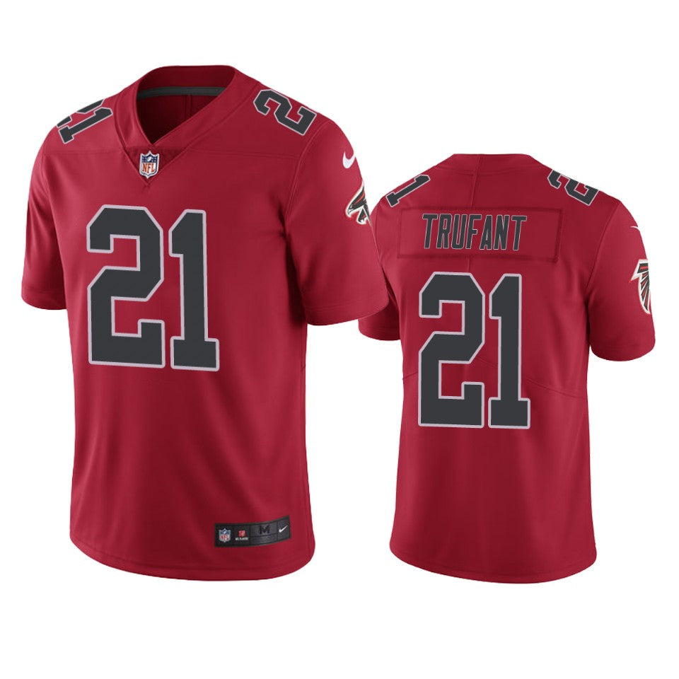 Atlanta Falcons Desmond Trufant Red Nike Color Rush Limited Jersey