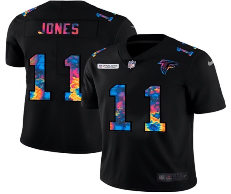 Atlanta Falcons Julio Jones 11 Nfl 2020 Black Jersey