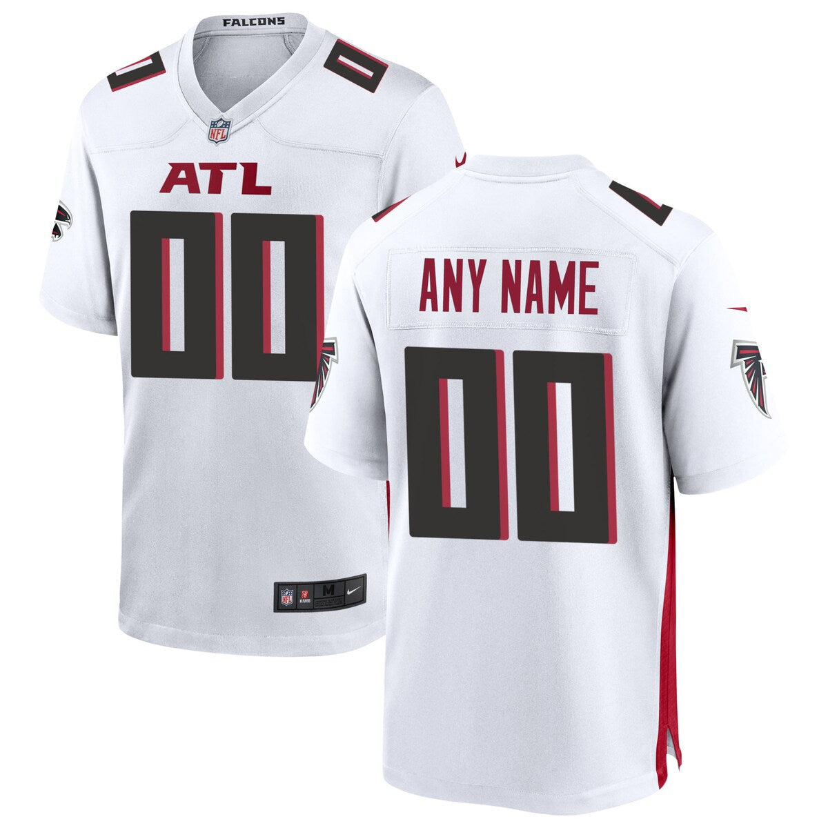 Atlanta Falcons Nike Custom Game Jersey White