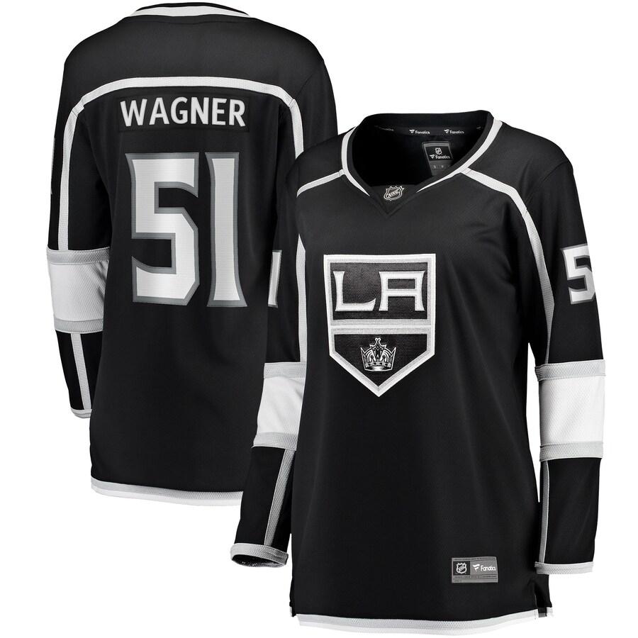 Austin Wagner Los Angeles Kings Fanatics Branded Womens Home Breakaway Player Jersey Black