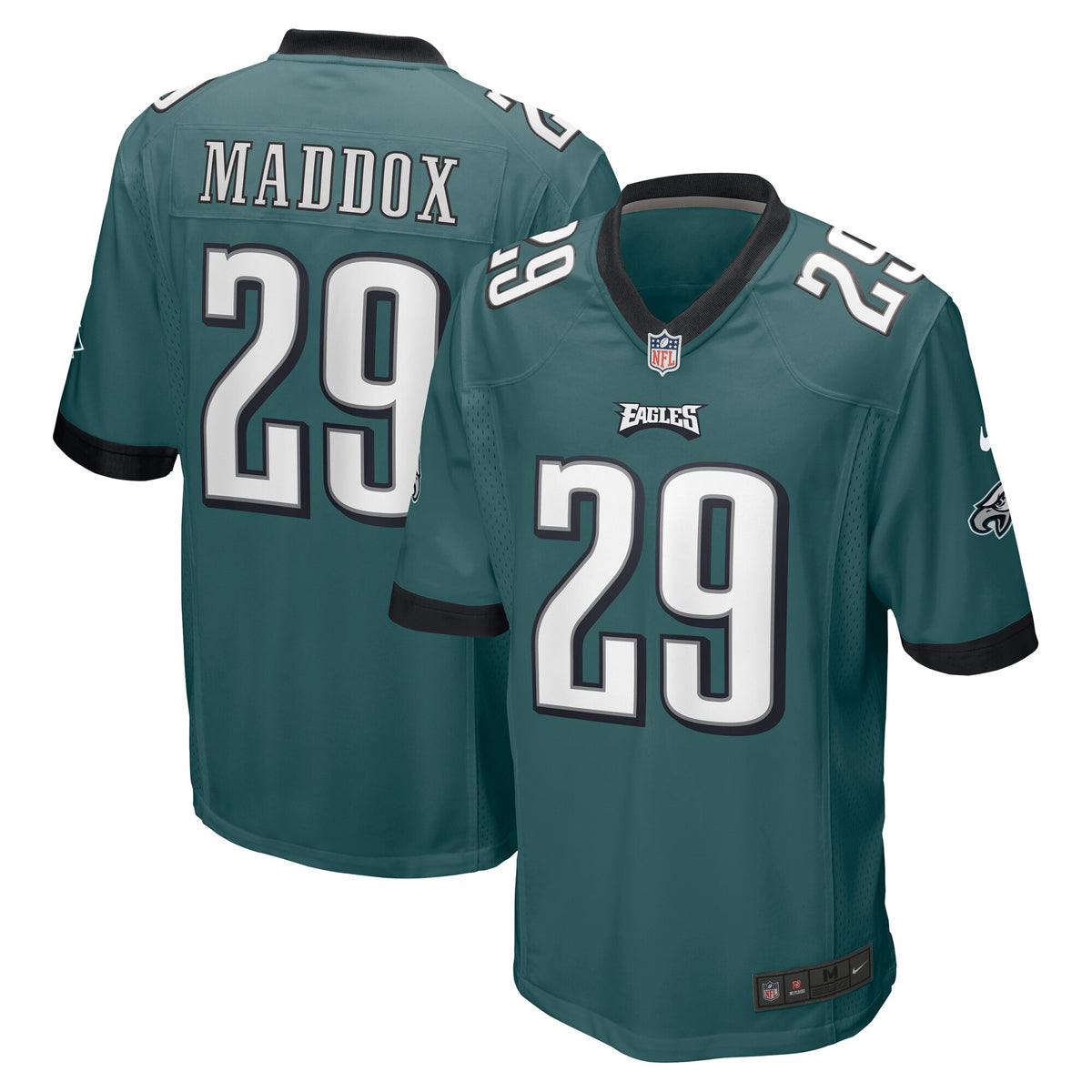 Avonte Maddox Philadelphia Eagles Nike Game Jersey Midnight Green