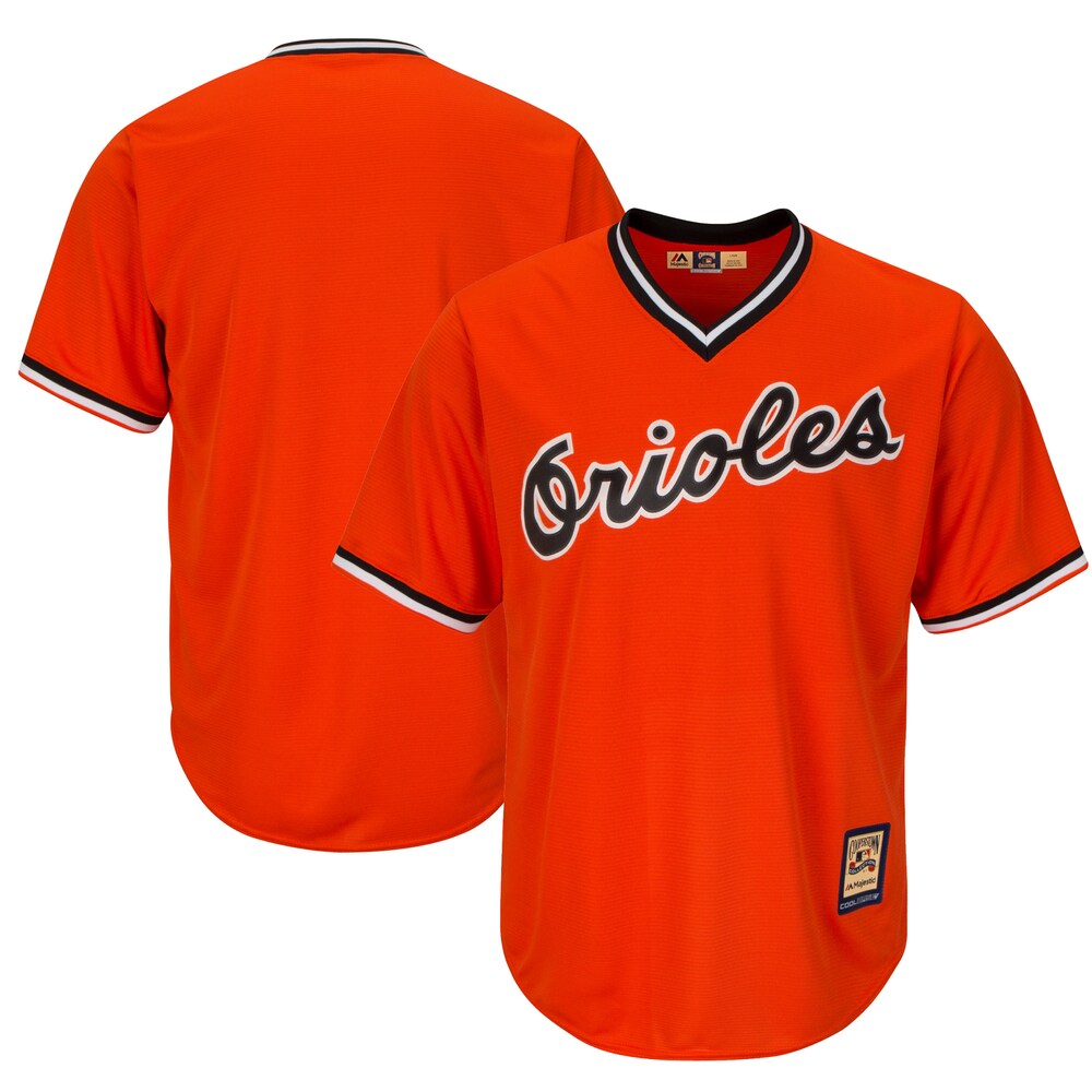 Baltimore Orioles Majestic Cooperstown Cool Base Team Jersey Orange