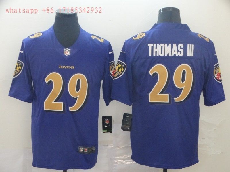Baltimore Ravens Earl Thomas 29 2020 Nfl Blue Jersey Jersey