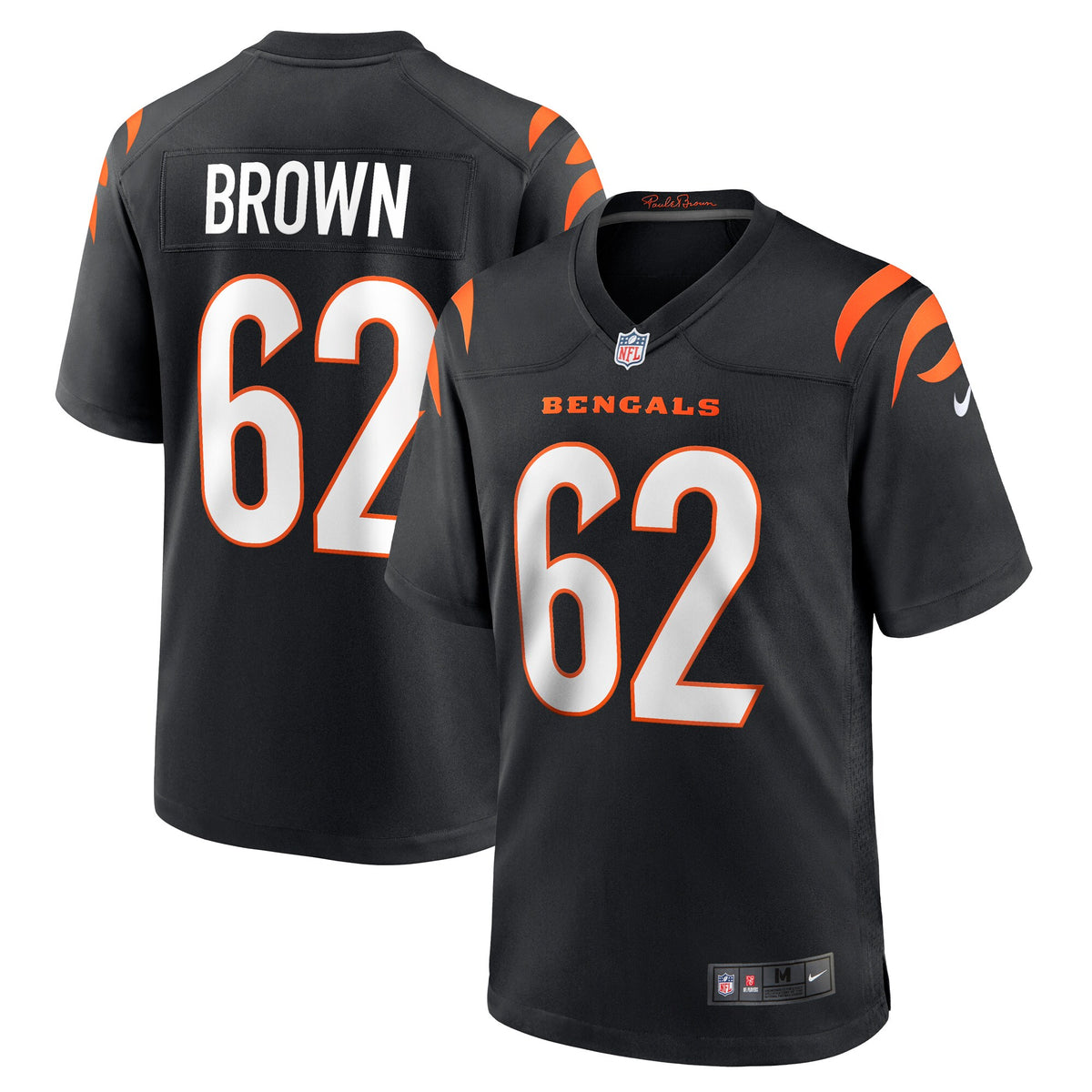 Ben Brown Cincinnati Bengals Nike Game Player Jersey Black