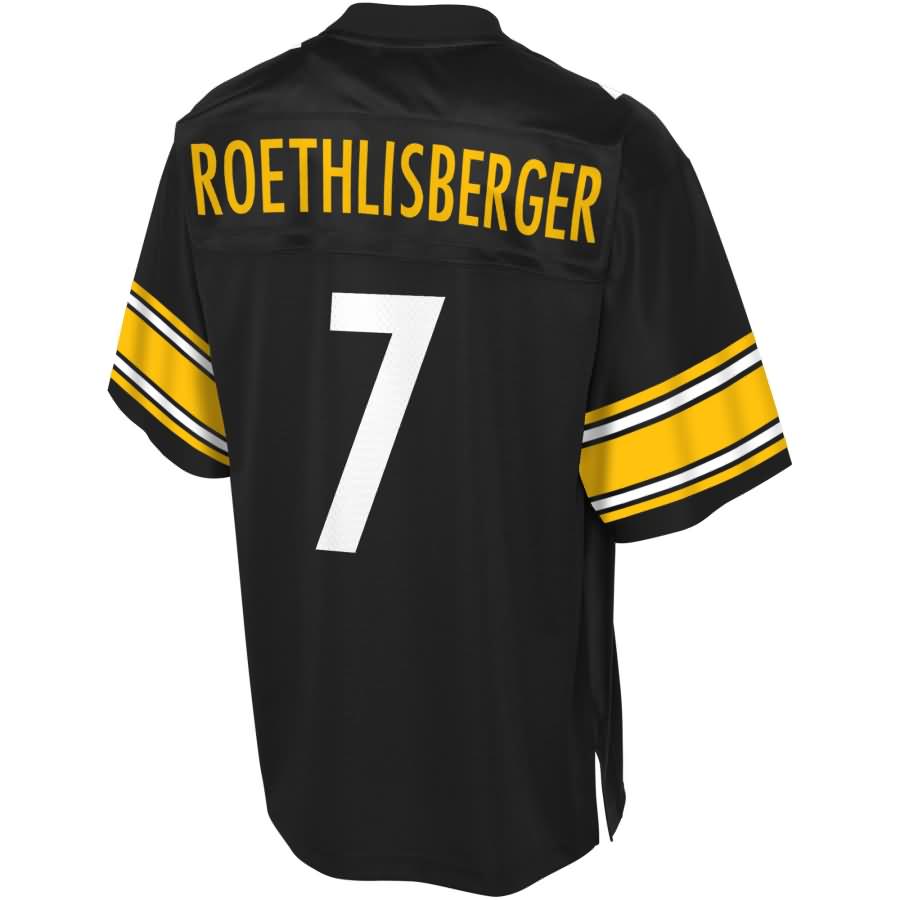 Ben Roethlisberger Pittsburgh Steelers Nfl Pro Line Team Color Jersey Black